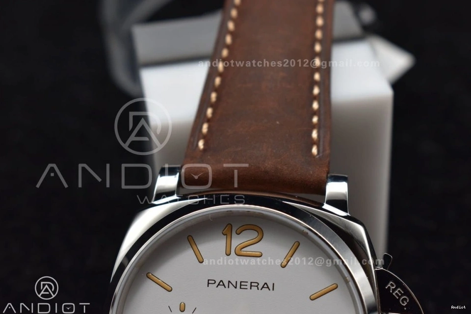 VSF Dial Asso AXXXIV on Brown White Best Luminor Strap PAM1046 Edition Due 1104